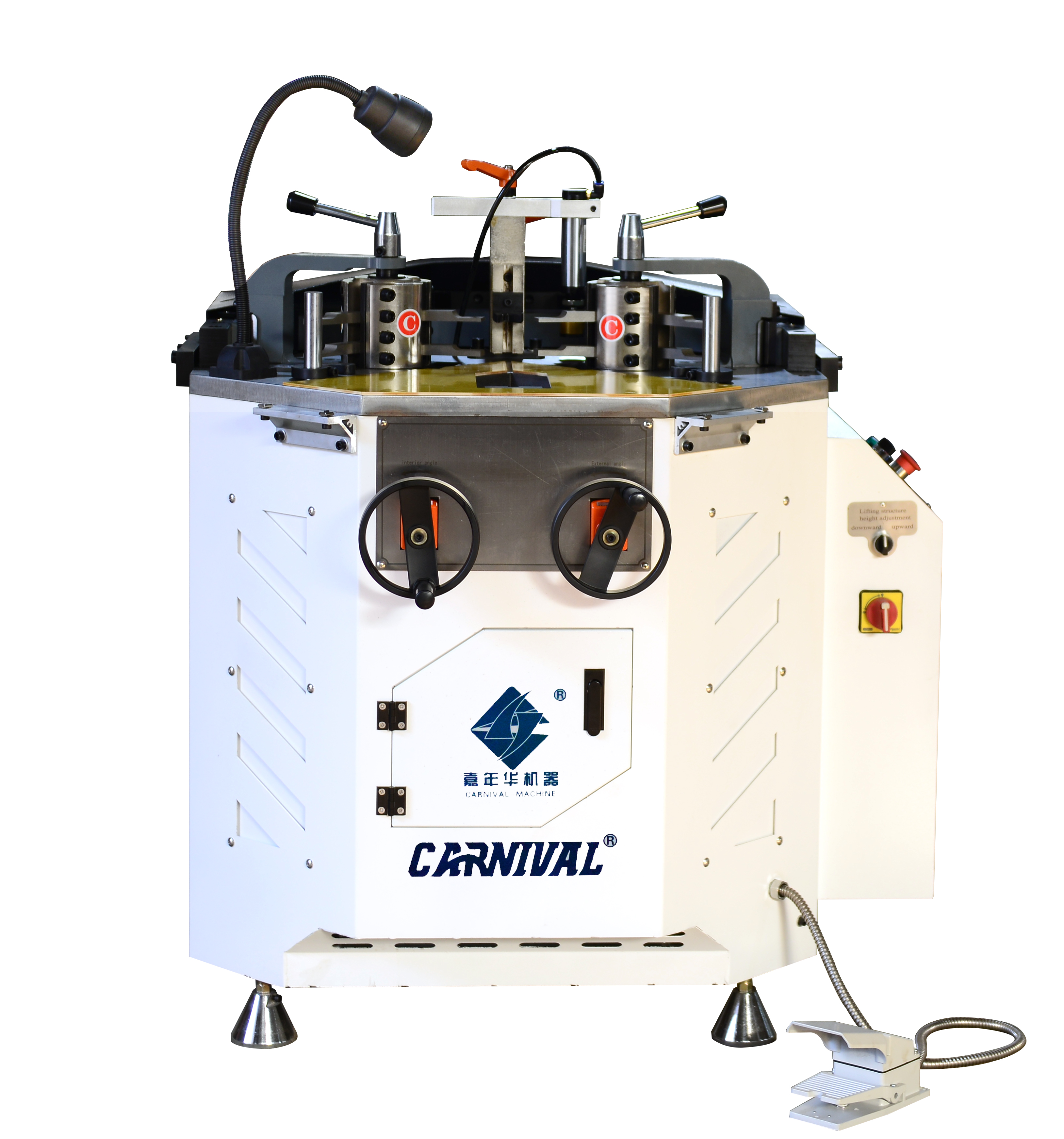 LMB-130刀庫式單頭組角機